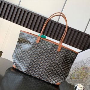 Goyard Artois Bag In Goyardine Canvas Brown