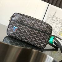 Goyard Cap-Vert PM Bag In Exclusive Colours Goyardine Canvas Black