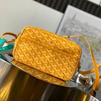 Goyard Cap-Vert PM Bag In Goyardine Canvas Yellow