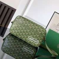 Goyard Cap-Vert PM Bag In GYD-233 Goyardine Canvas Green