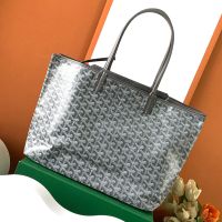 Goyard Isabelle Bag In Goyardine Canvas Grey