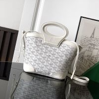 Goyard Beluga Mini Bag In Goyardine Canvas White