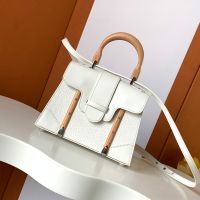 Goyard Saigon Structure Mini Bag In Grained Leather White