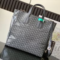 Goyard Voltaire Bag In Goyardine Canvas Grey