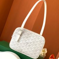 Goyard Yona PM Bag In Goyardine Canvas White