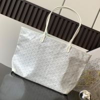 Goyard Artois Bag In Goyardine Canvas White