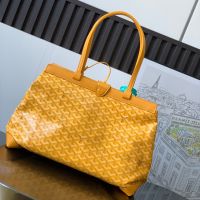 Goyard Bellechasse Biaude PM Bag In Goyardine Canvas Yellow