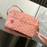 Goyard Cap-Vert PM Bag In Exclusive Colours Goyardine Canvas Pink