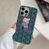 Goyard X Kwas Sports iPhone Case In Goyardine Saint Louis Green
