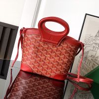 Goyard Beluga Mini Bag In Goyardine Canvas Red