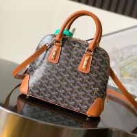 Goyard Vendome Mini Bag In Goyardine Canvas Brown